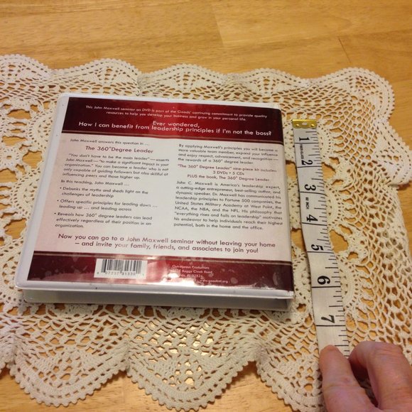 John Maxwell cd and dvd set, 360 degree leader - Picture 3 of 5
